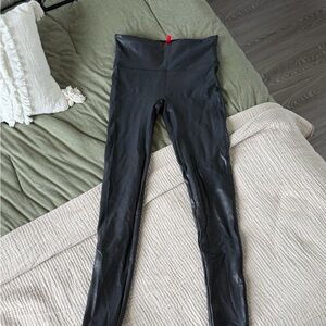 Spanx faux leather leggings